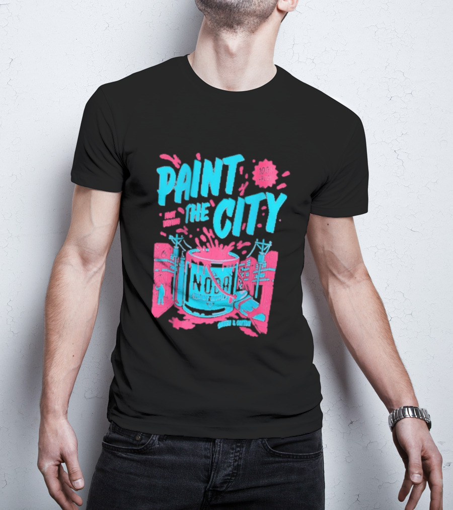 Paint The City Nola New Orleans Drew Orleans T-Shirt