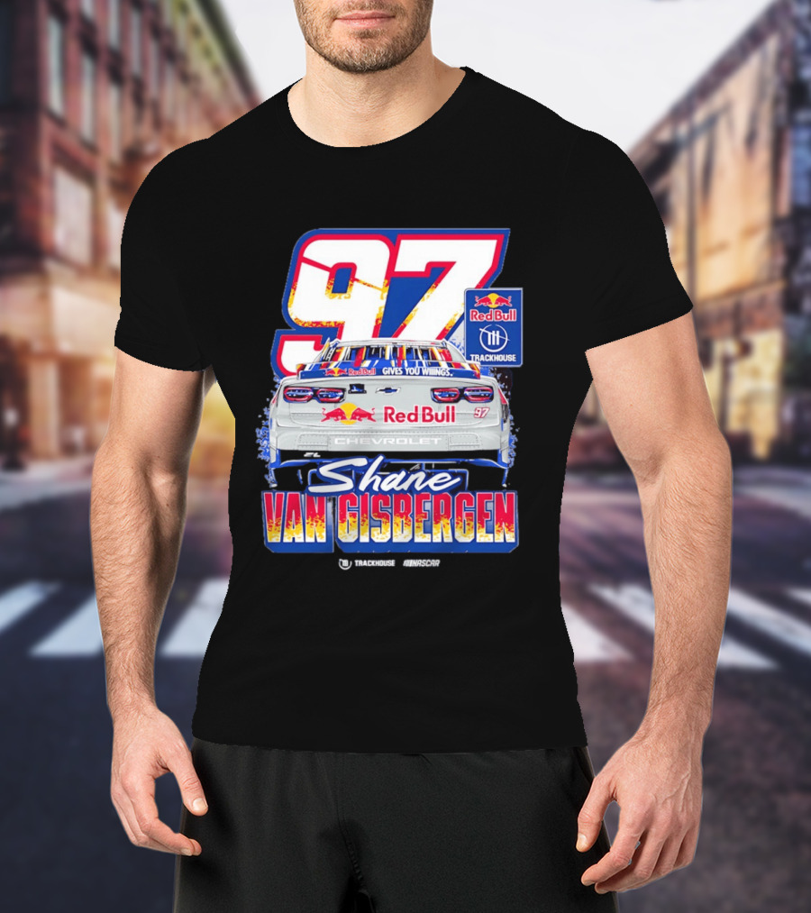 Shane Van Gisbergen 97 Red Bull Trackhouse NASCAR Chevrolet T-Shirt