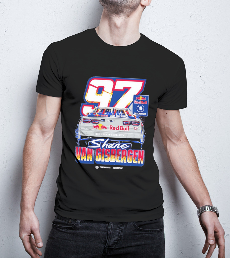 Shane Van Gisbergen 97 Red Bull Trackhouse NASCAR Chevrolet T-Shirt