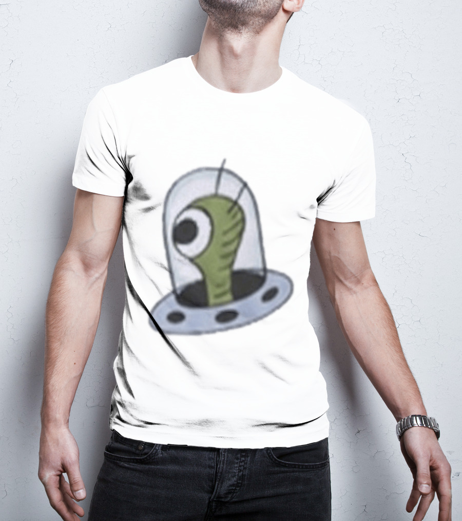 Bizarro Secret UFO Alien Spaceship T-Shirt