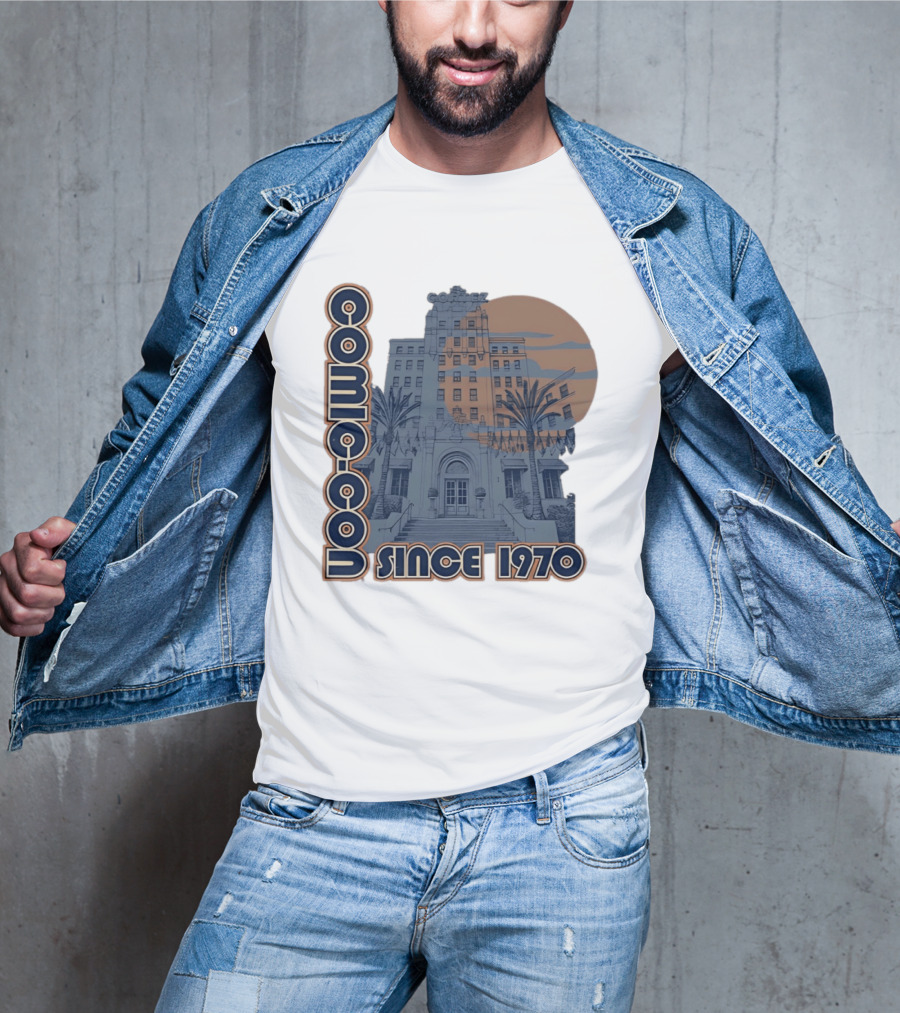 El Cortez Hotel Comic Con Since 1970 Urban Skyline T-Shirt