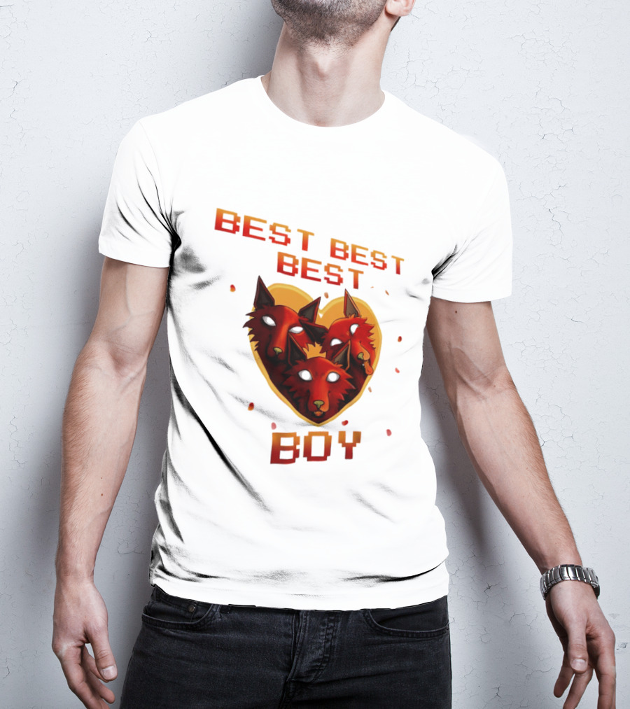 BEST BEST BEST BOY Fox Trio T-Shirt