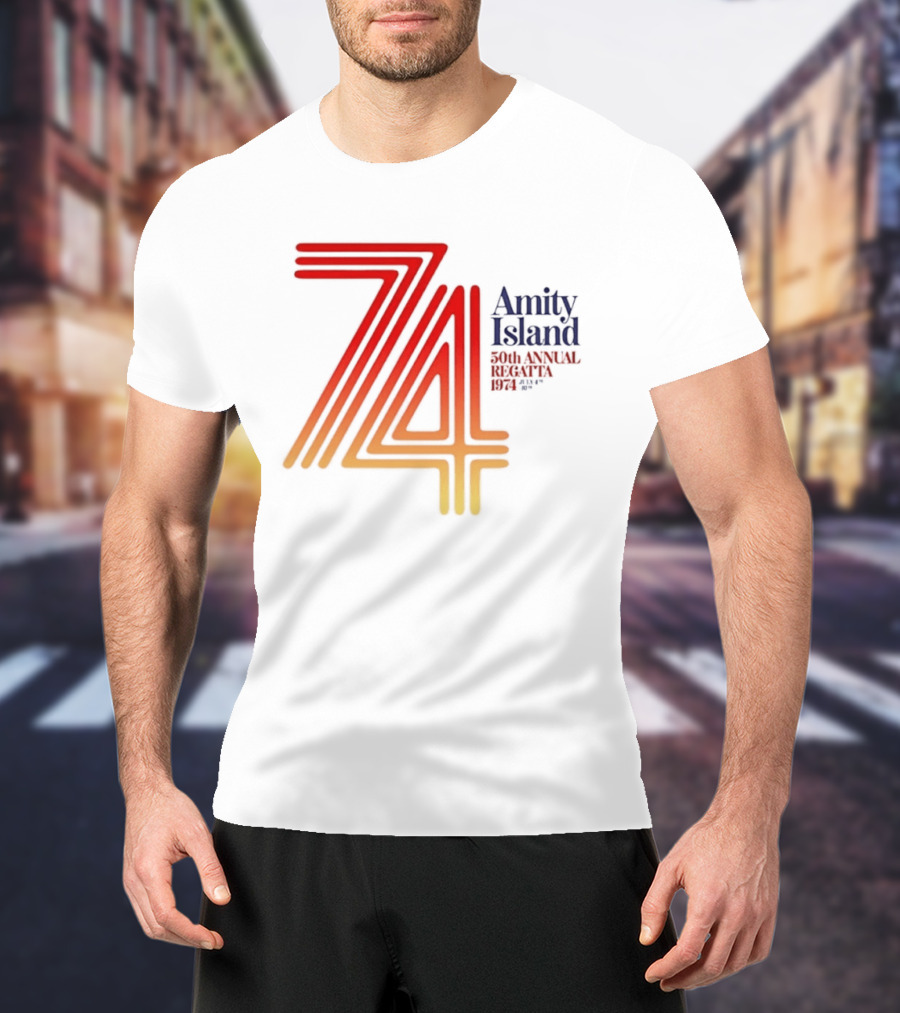 Amity Island 50th Annual Regatta 1974 T-Shirt