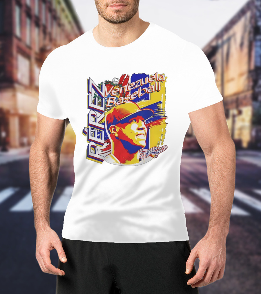 Perez Venezuela Baseball Salvador MLB International T-Shirt