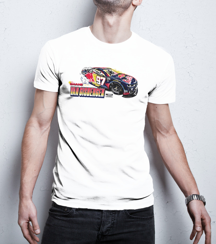 Shane Van Gisbergen 97 Red Bull Sonoma NASCAR Cup Series T-Shirt
