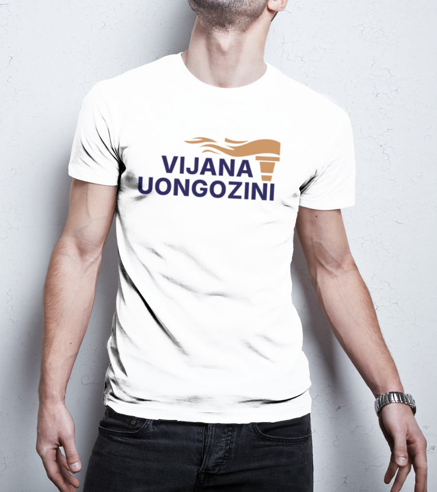 Vijana Uongozini Torch Symbol Edwin Sifuna Parliament Building T-Shirt