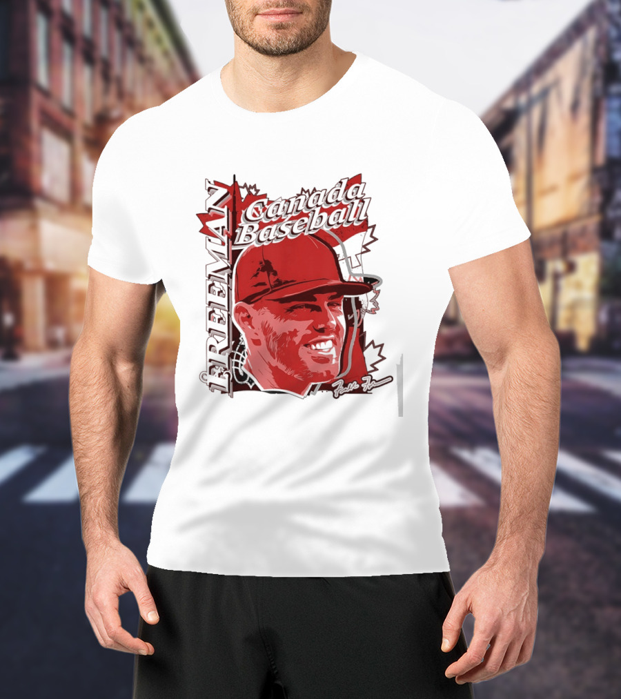 Freddie Freeman Canada Baseball MLB T-Shirt