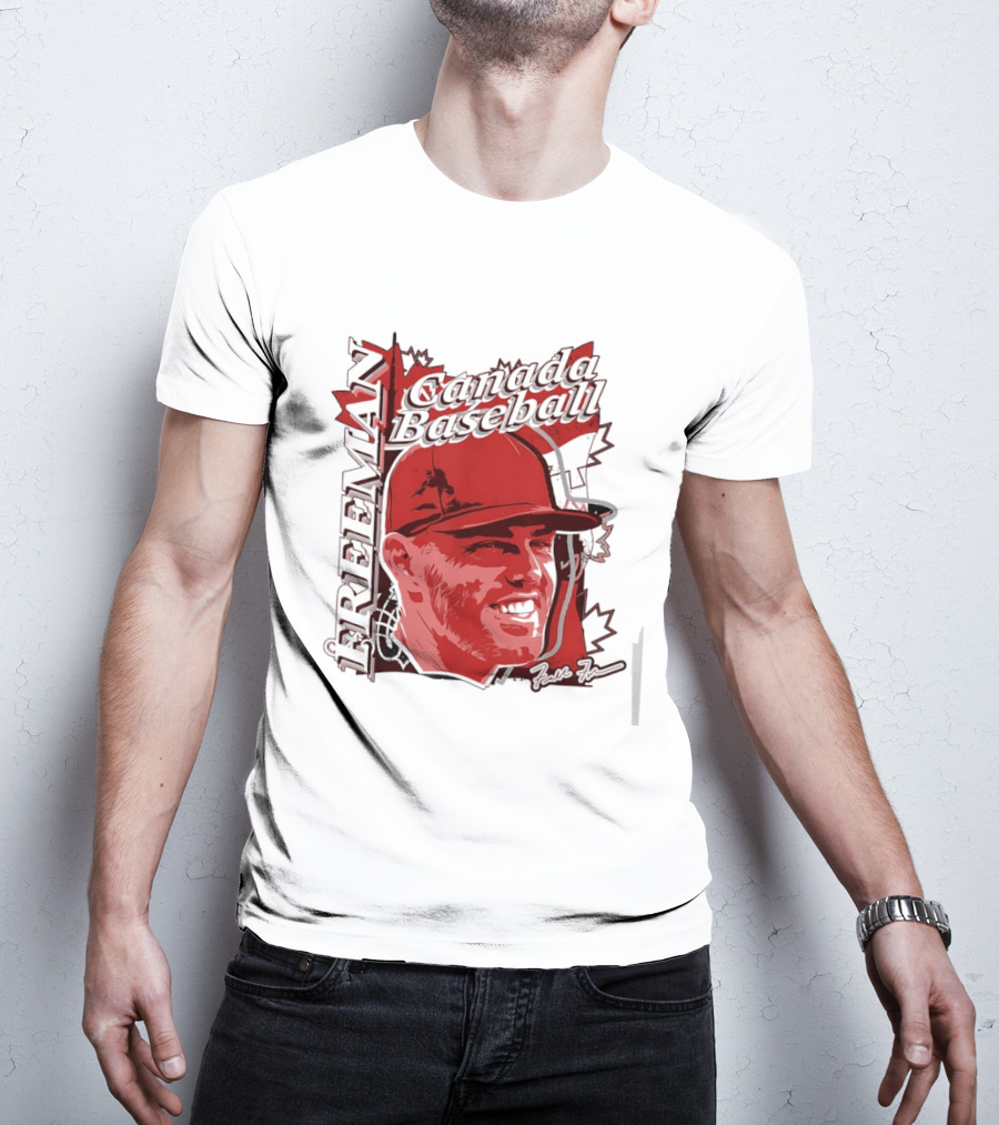 Freddie Freeman Canada Baseball MLB T-Shirt