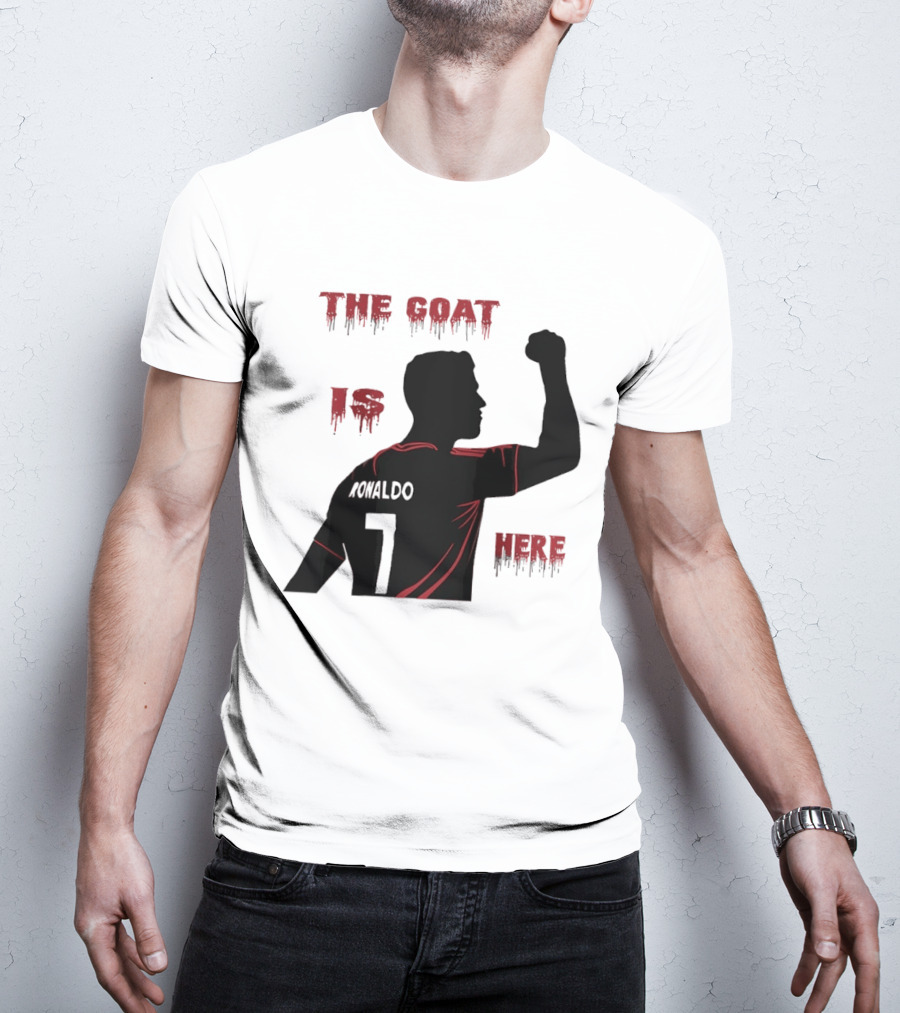The Goat Is Here Cristiano Ronaldo 7 T-Shirt