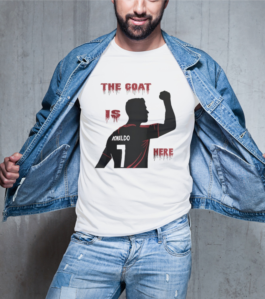 The Goat Is Here Cristiano Ronaldo 7 T-Shirt
