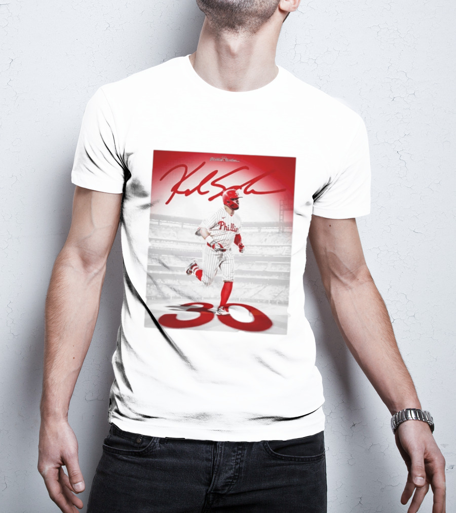 Philadelphia Phillies Kyle Schwarber 30 Home Runs Phillies Stadium T-Shirt