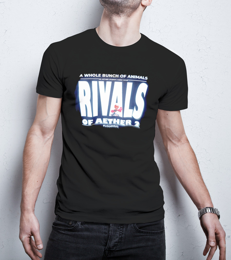 A Whole Bunch Of Animals Rivals Of Aether 2 An Aether Studios Video Game Floorhug T-Shirt