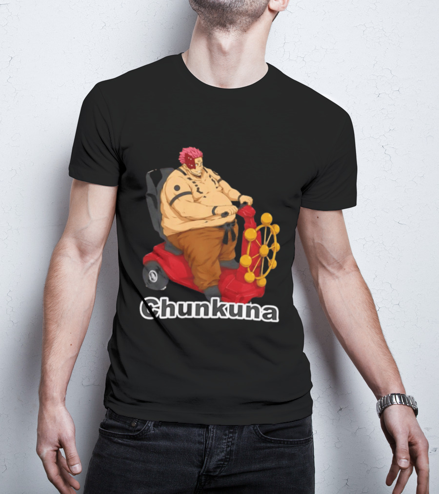 Chunkuna Jujutsu Kaisen Sukuna Parody Anime Manga T-Shirt