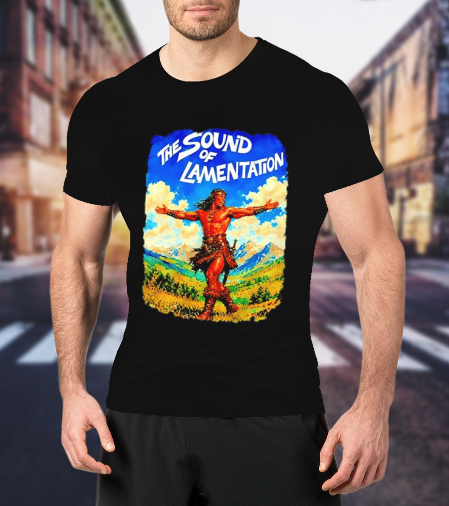 The Sound Of Lamentation Conan The Barbarian Scenic Landscape T-Shirt