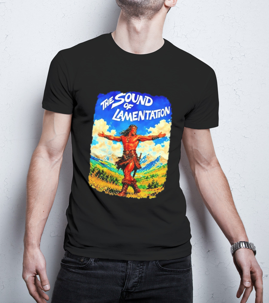 The Sound Of Lamentation Conan The Barbarian Scenic Landscape T-Shirt