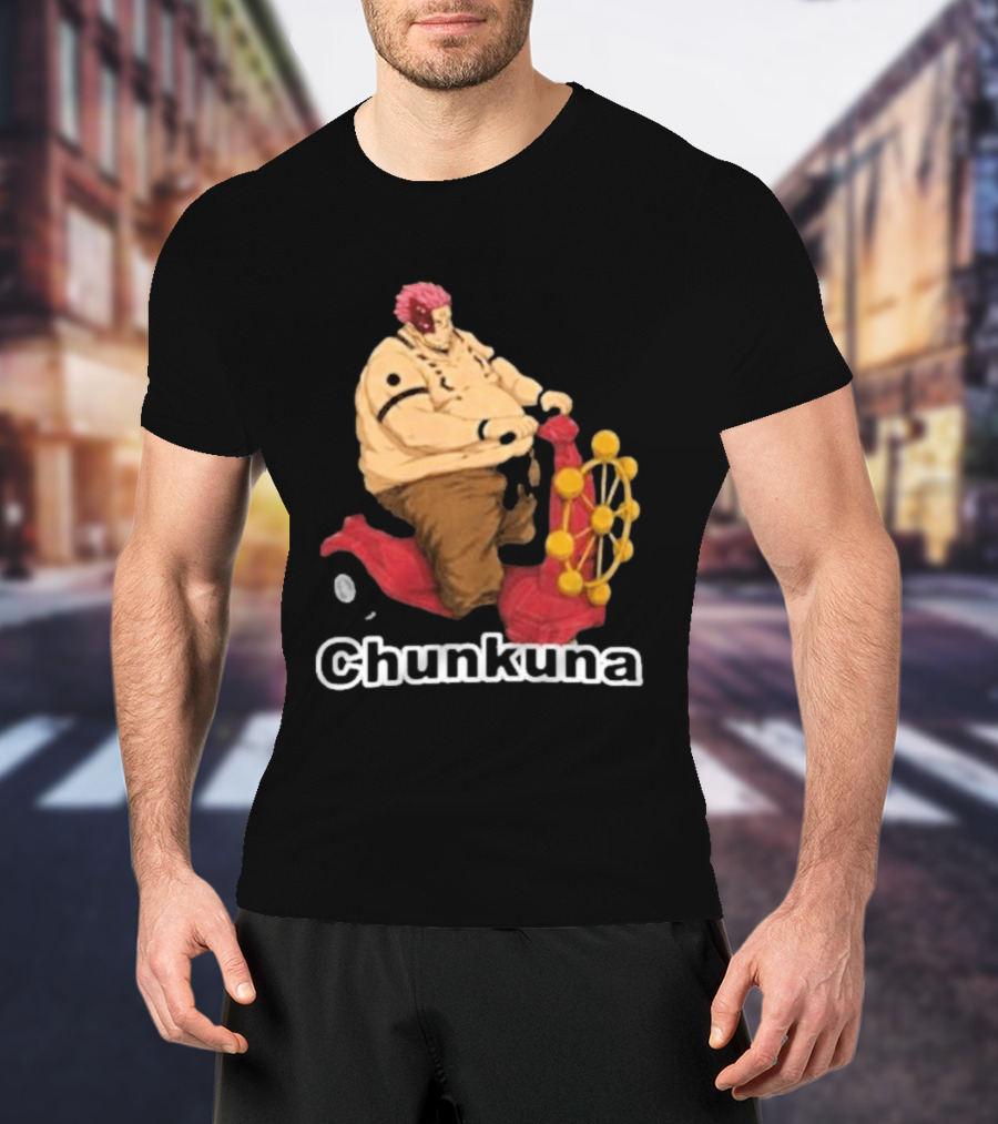 Goofyahhtees Chunkuna Riding Ferris Wheel Machine T-Shirt