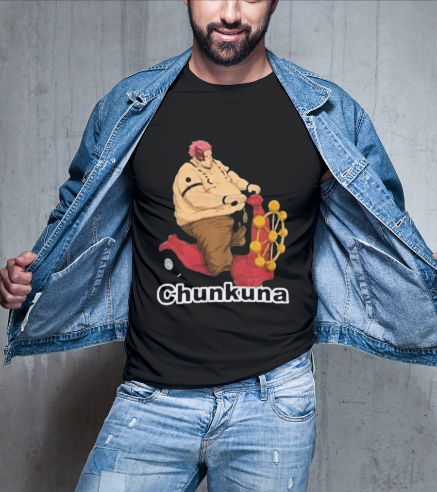 Goofyahhtees Chunkuna Riding Ferris Wheel Machine T-Shirt