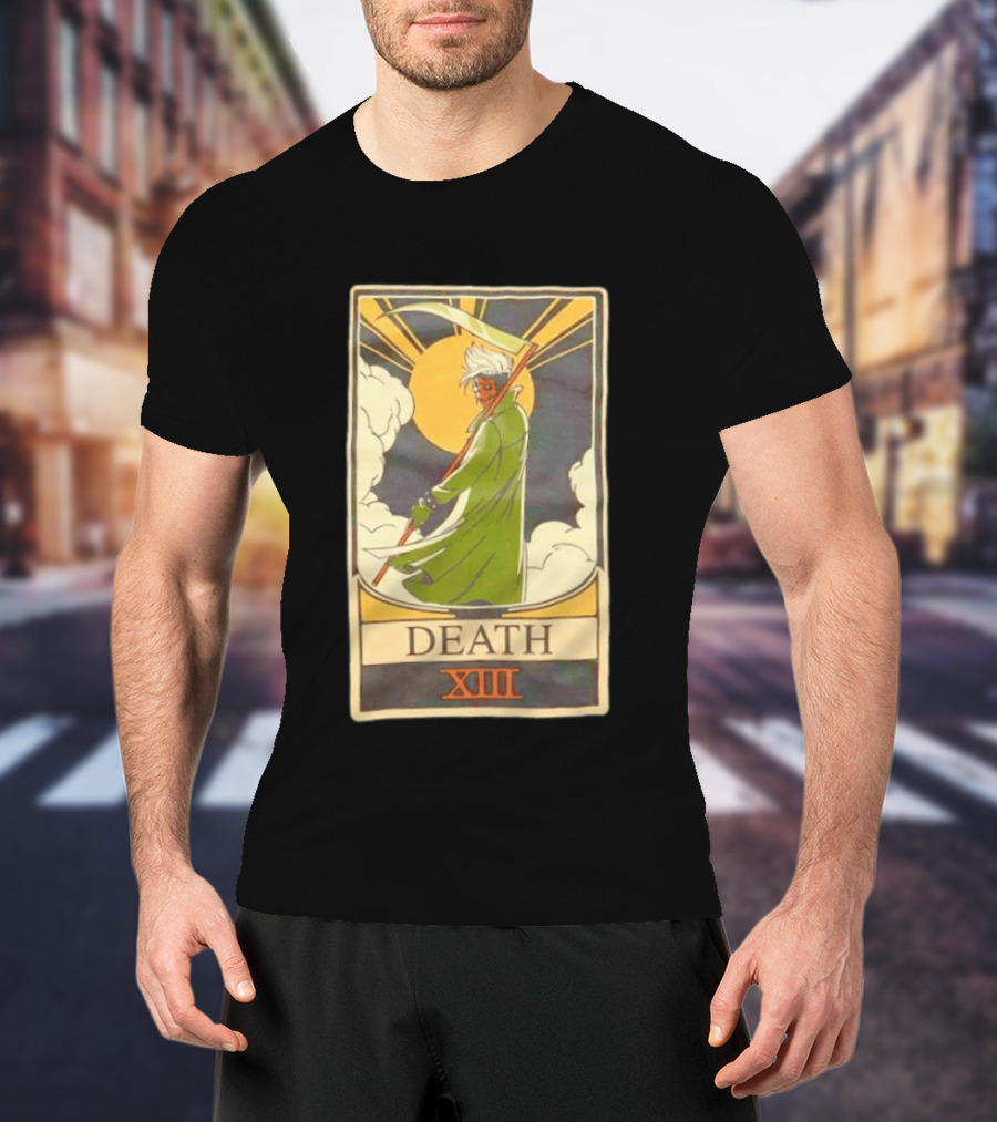 Marvel X Men '97 Gambit Tarot Card Death XIII T-Shirt