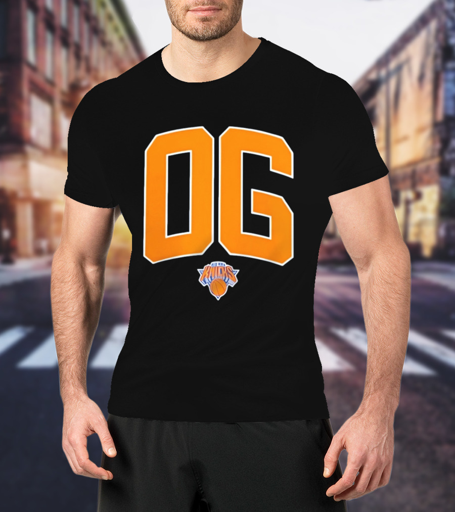 New York Knicks OG Anunoby Basketball T-Shirt