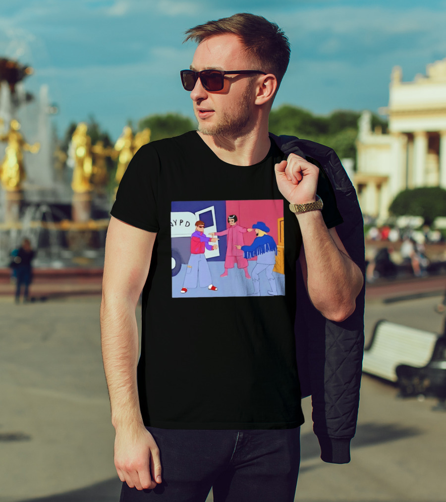 Oliver Tree NYPD Spider Man Pointing Meme T-Shirt