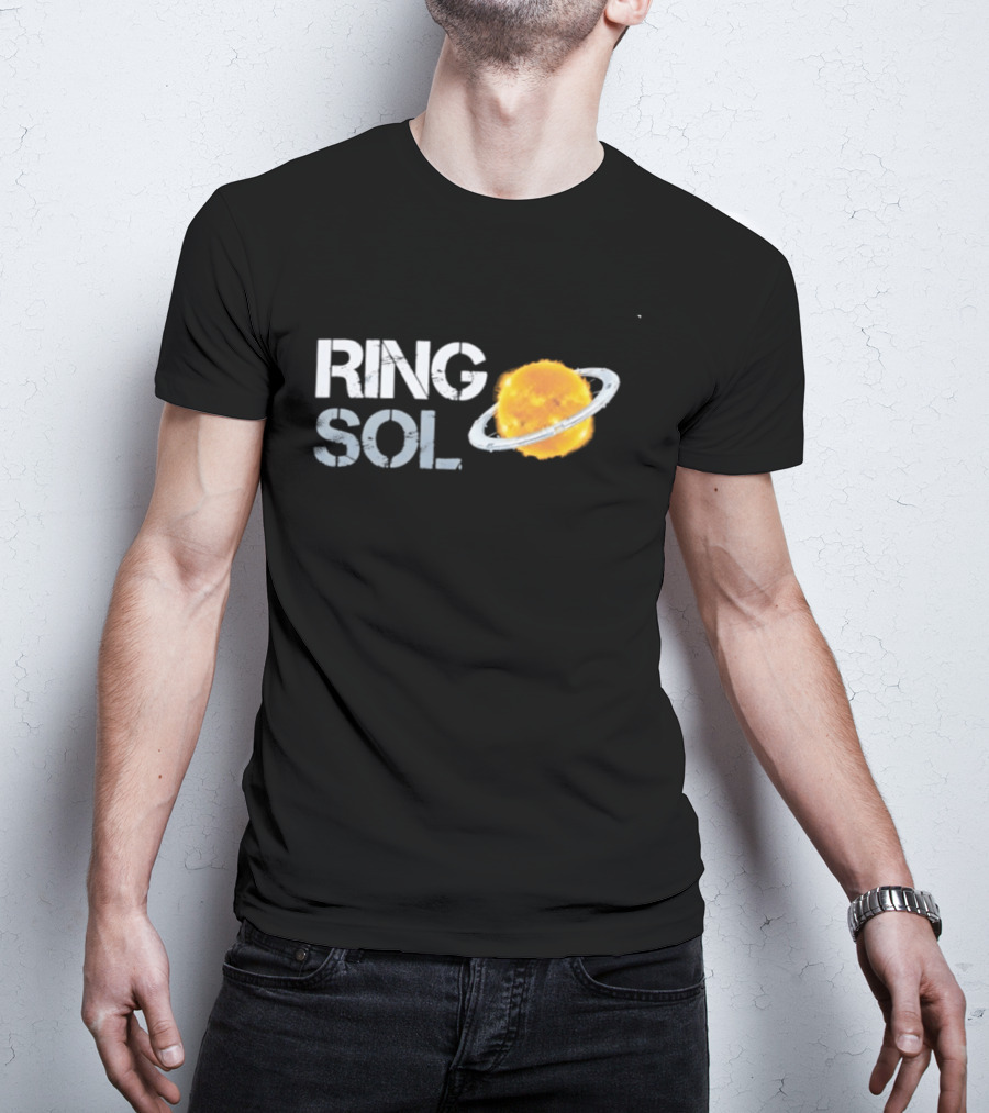 Ring Sol Space Astronomy Science Fiction Solar System Planetary Rings T-Shirt