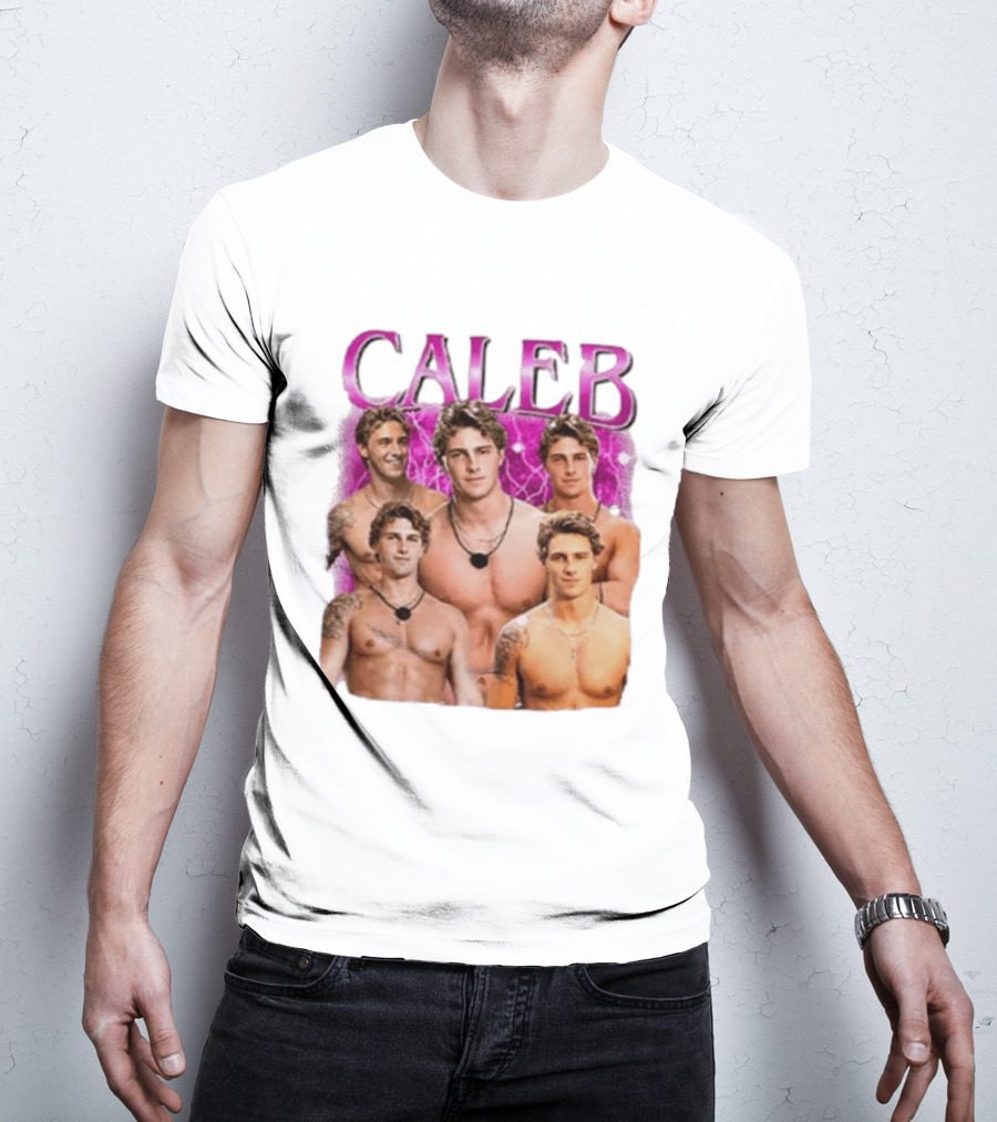 Caleb Love Island USA Reality TV Collage T-Shirt