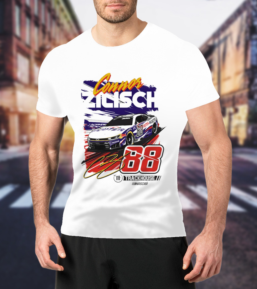 Connor Zilisch 88 Trackhouse Racing NASCAR Chevrolet Camaro Racing Apparel Merch T-Shirt