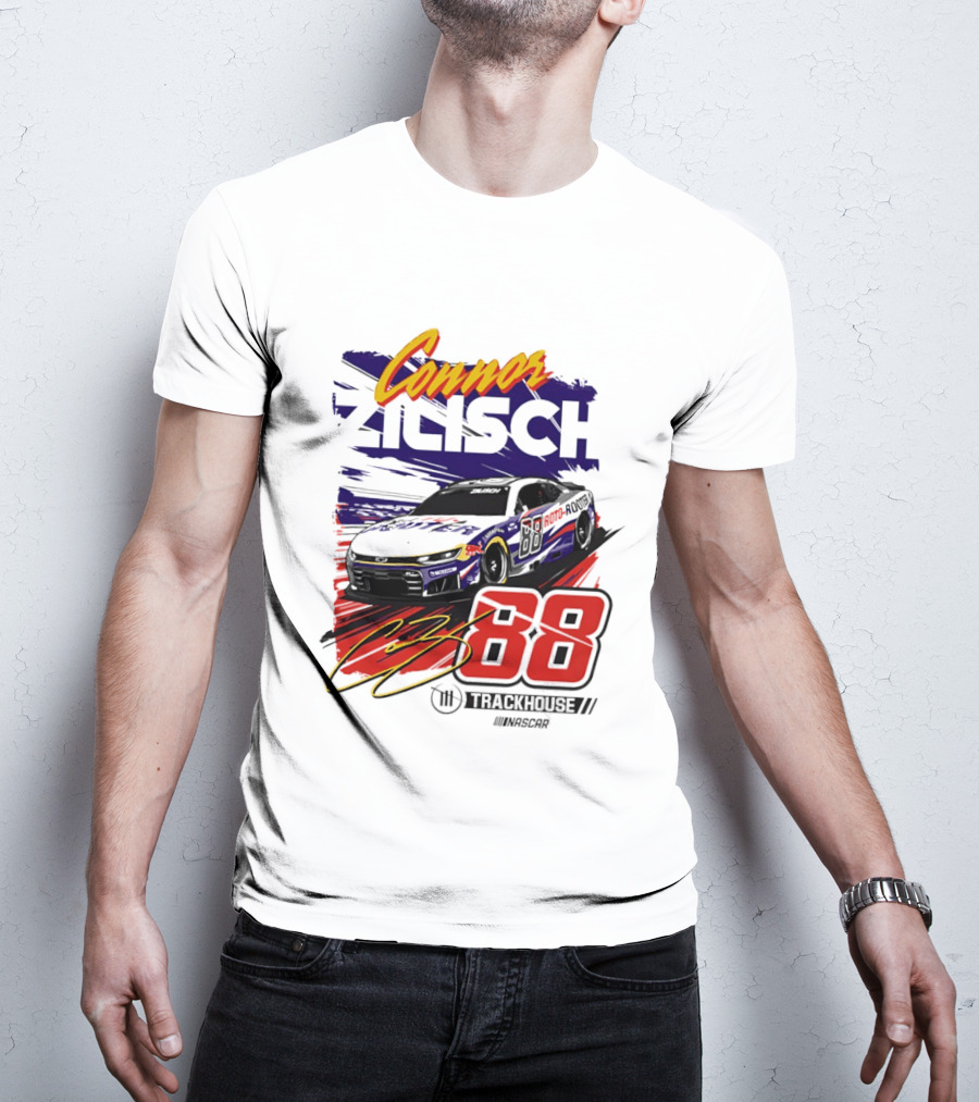 Connor Zilisch 88 Trackhouse Racing NASCAR Chevrolet Camaro Racing Apparel Merch T-Shirt