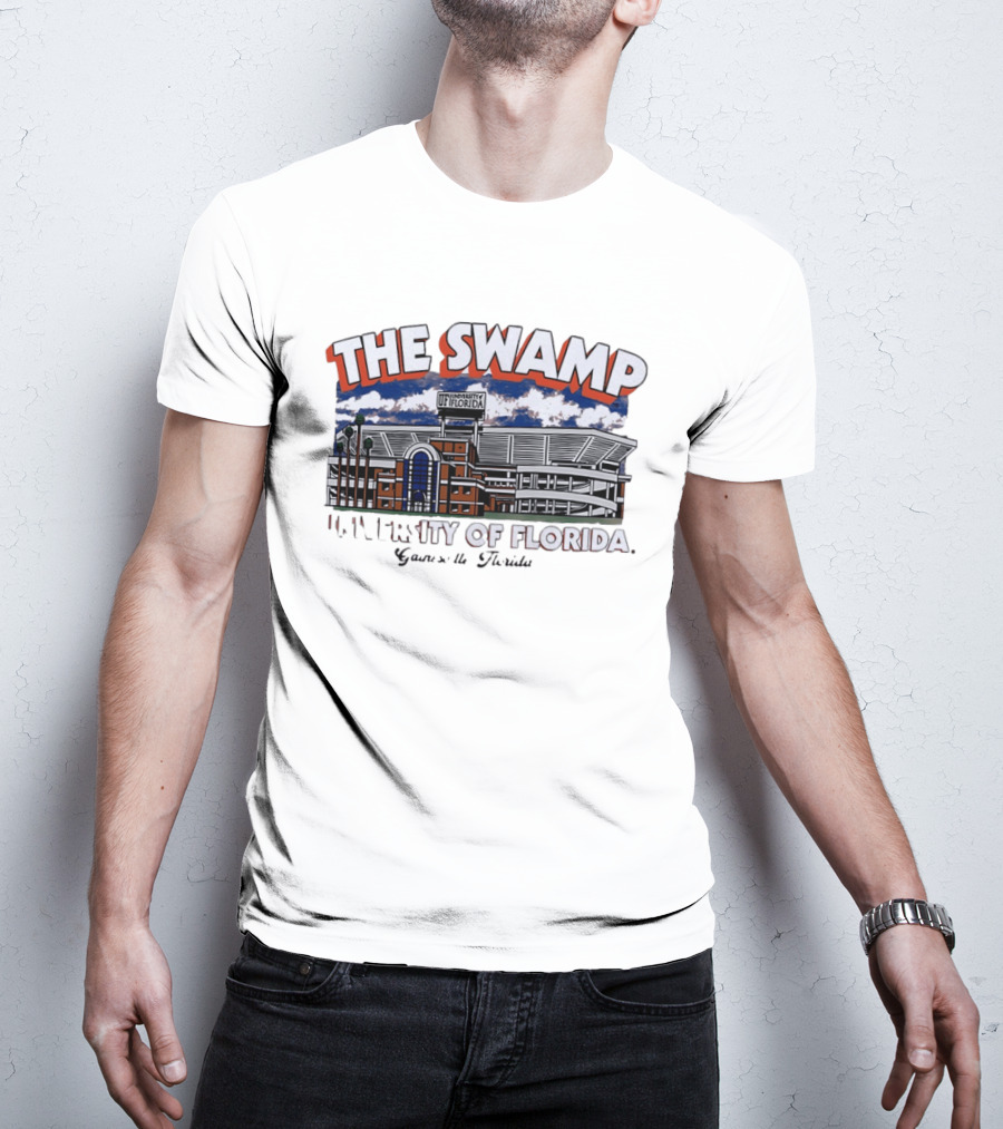 The Swamp University Of Florida Gainesville Stadium Sports Team T-Shirt