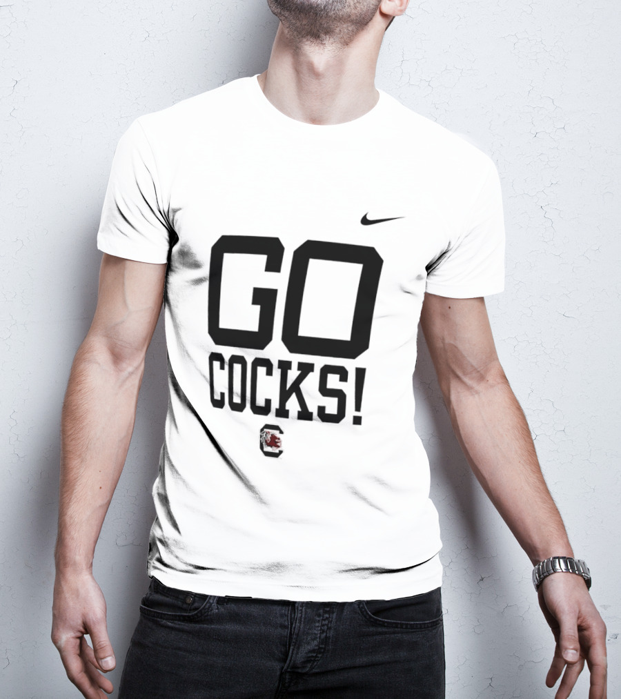 Nike South Carolina Gamecocks Go Cocks NCAA University Of South Carolina Team T-Shirt