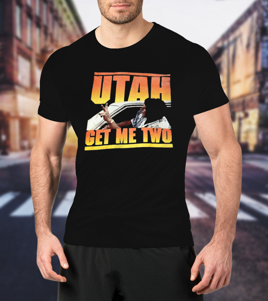 Utah Get Me Two Point Break Keanu Reeves Bodhi Movie Reference T-Shirt