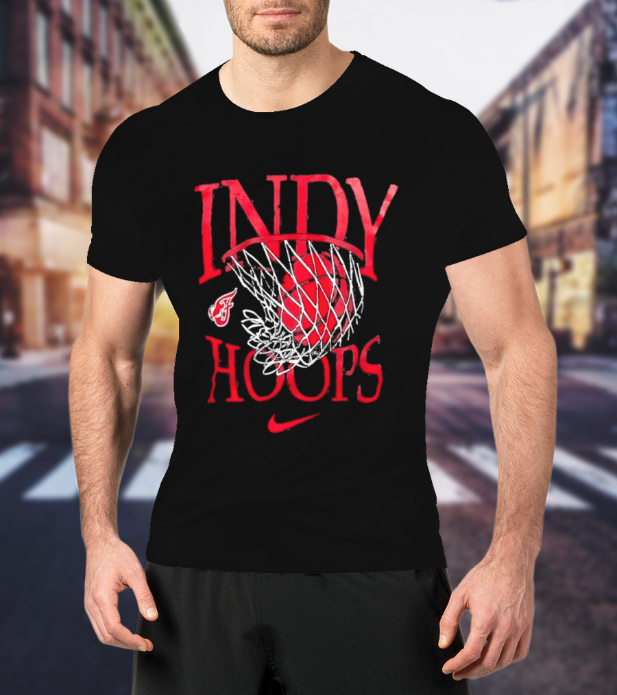 Indiana Fever Indy Hoops Basketball Nike T-Shirt