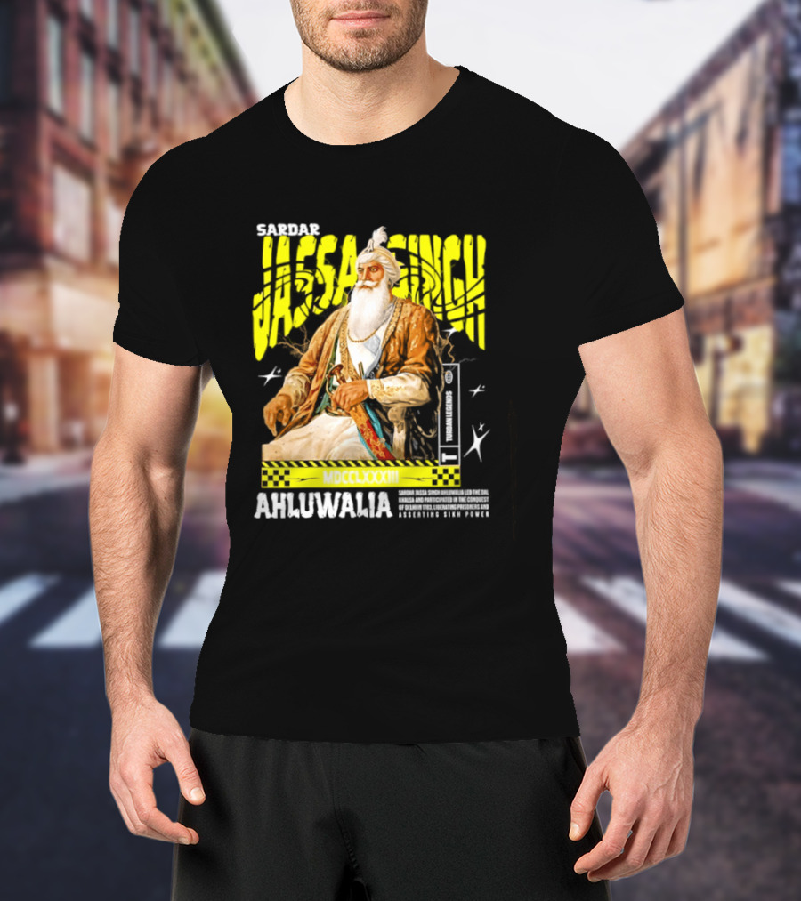 Sardar Jassa Singh Ahluwalia Turban Legends MDCCLXXXIII T-Shirt