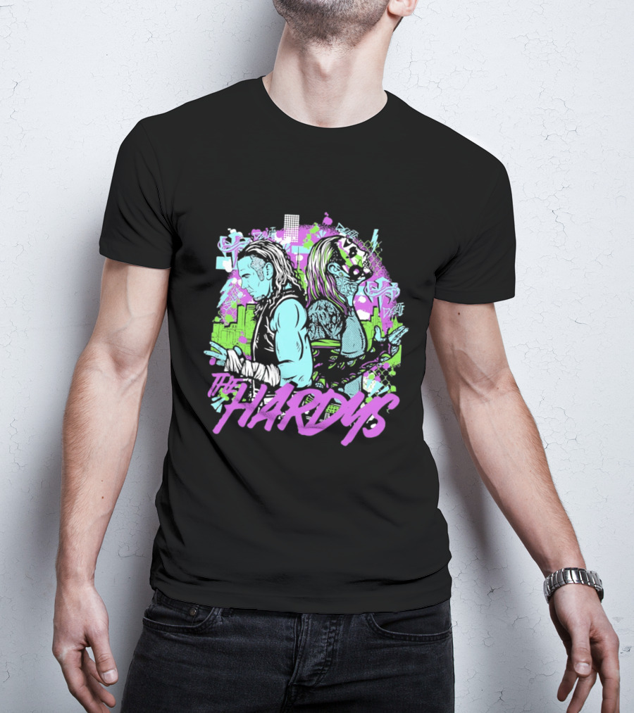 The Hardys Delete Wrestling Matt Hardy Jeff Hardy T-Shirt