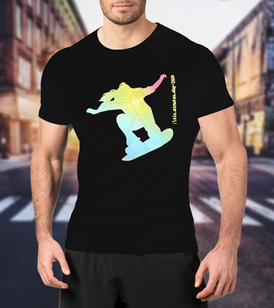 Six Minutes Day 2026 Snowboarding Snowboarder T-Shirt