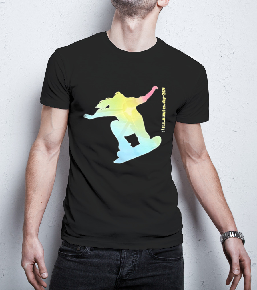 Six Minutes Day 2026 Snowboarding Snowboarder T-Shirt