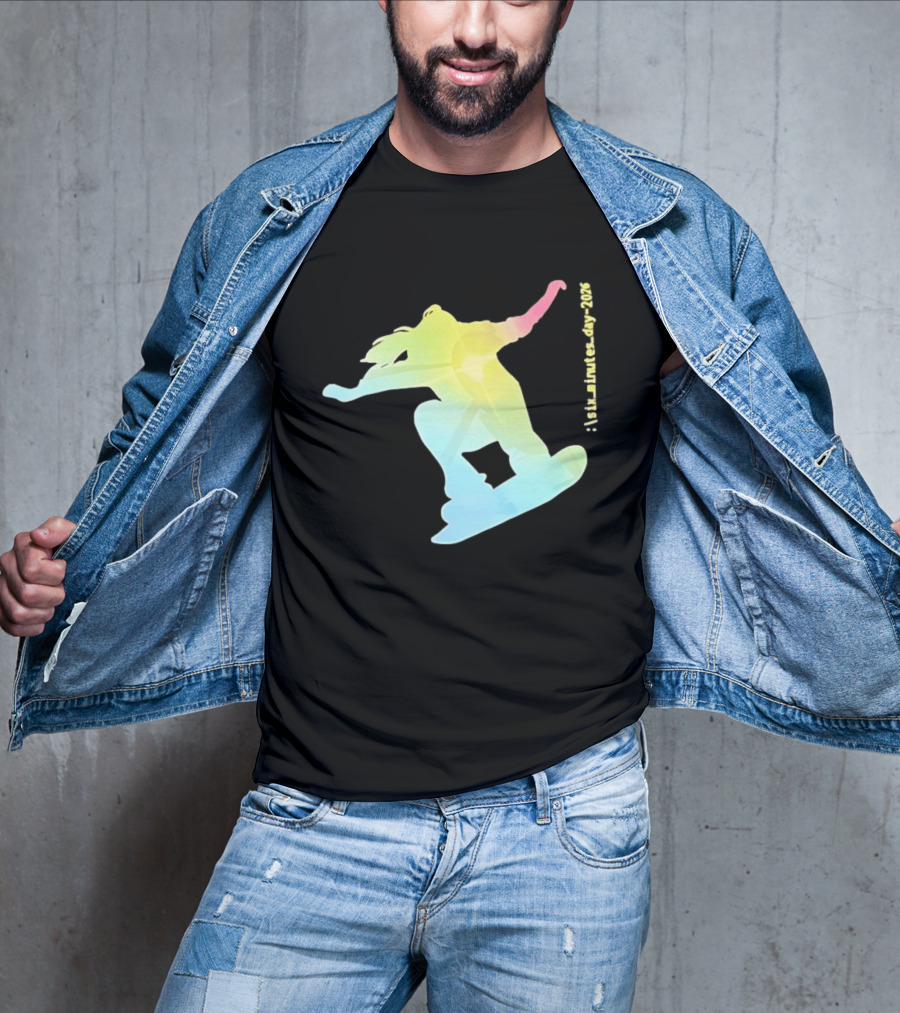 Six Minutes Day 2026 Snowboarding Snowboarder T-Shirt