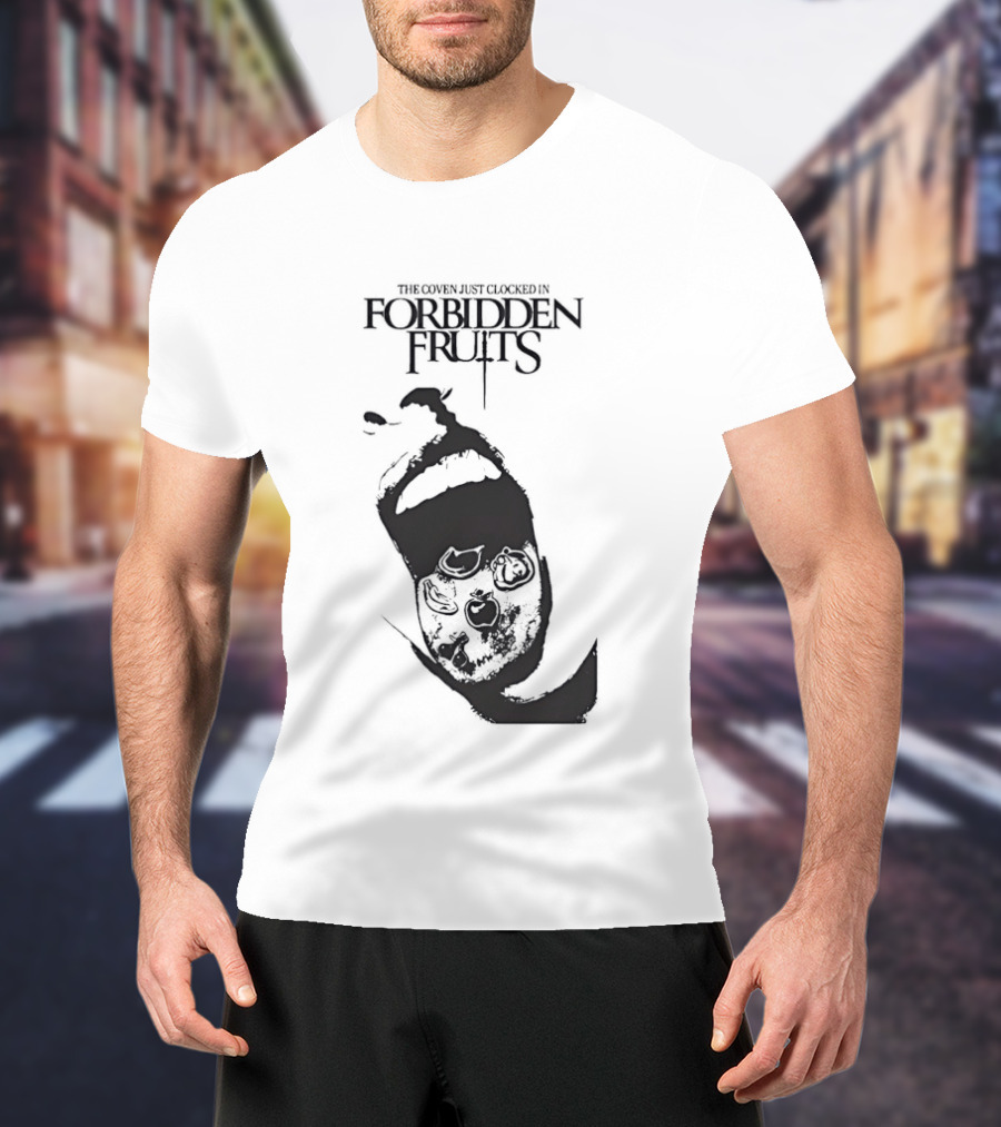Forbidden Fruits The Coven Just Ed In Screaming Mouth T-Shirt
