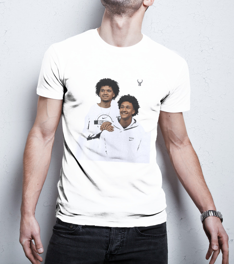 Nate Ament Brayden Burries Milwaukee Bucks Basketball Nike Step Brothers T-Shirt