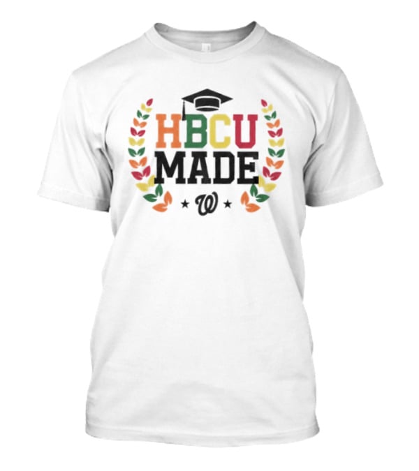 Washington Nationals HBCU Made Graduation 2026 T-Shirt