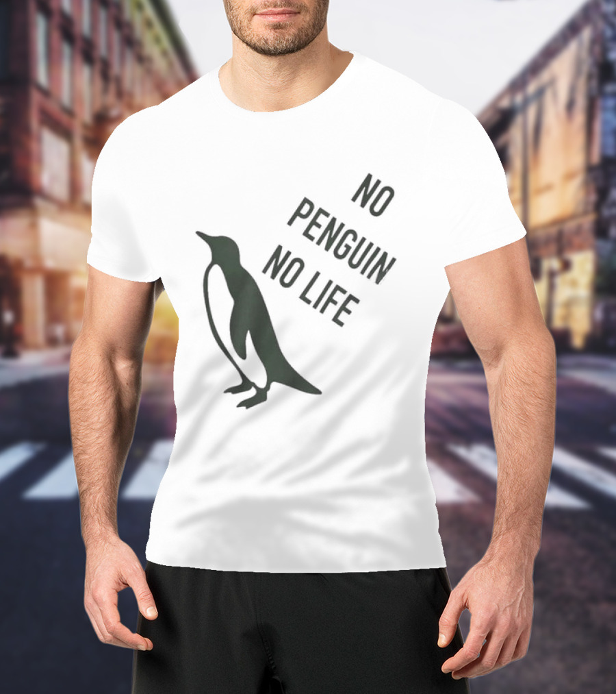No Penguin No Life Penguin Lover T-Shirt