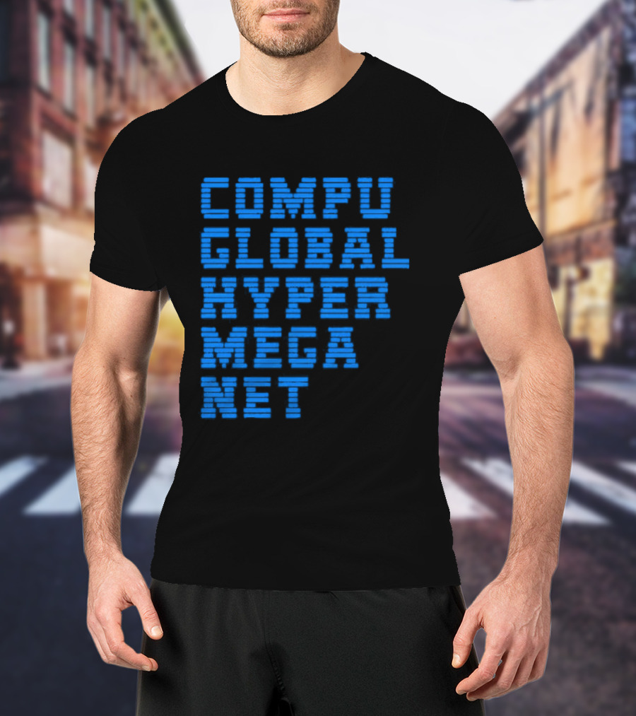 Compu Global Hyper Mega Net The Simpsons T-Shirt