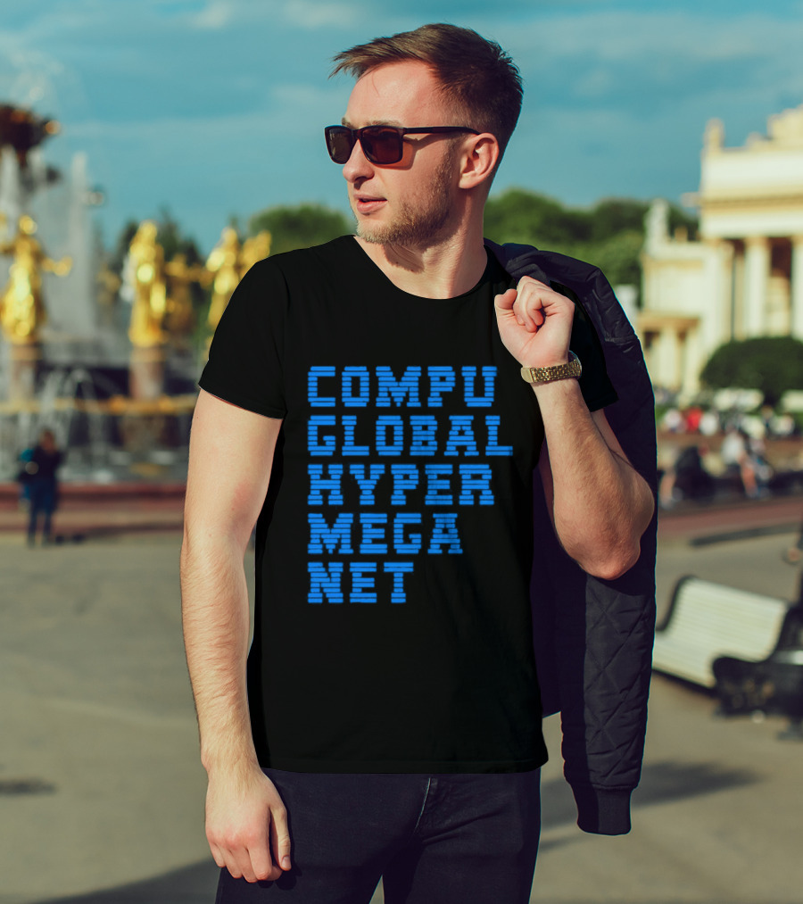Compu Global Hyper Mega Net The Simpsons T-Shirt