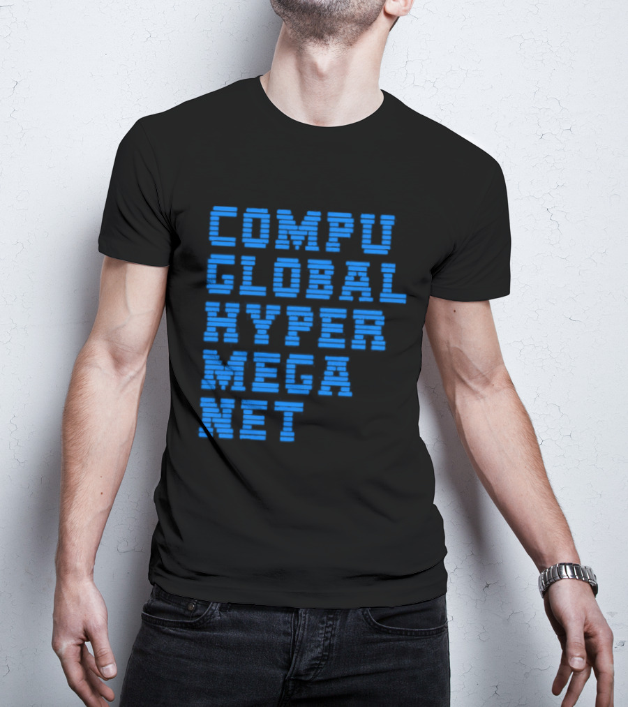 Compu Global Hyper Mega Net The Simpsons T-Shirt