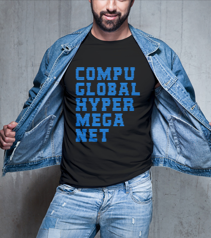 Compu Global Hyper Mega Net The Simpsons T-Shirt