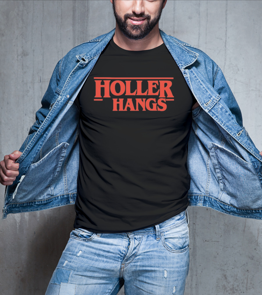 Holler Hangs Stranger Things T-Shirt