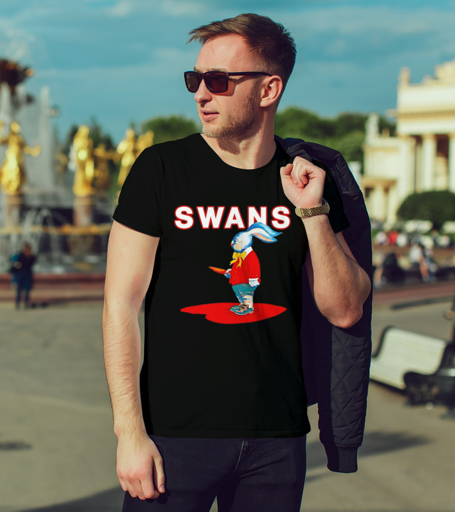 Swans Rabbit With Carrot Red Suit Michael Gira T-Shirt