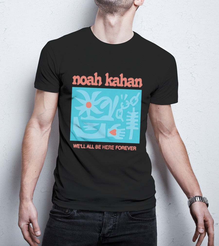 Noah Kahan We'll All Be Here Forever Abstract Symbols And Shapes T-Shirt