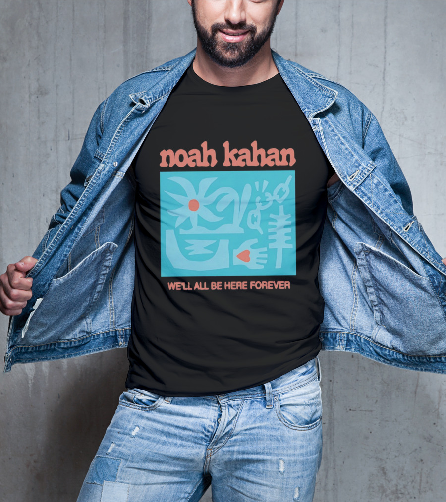 Noah Kahan We'll All Be Here Forever Abstract Symbols And Shapes T-Shirt