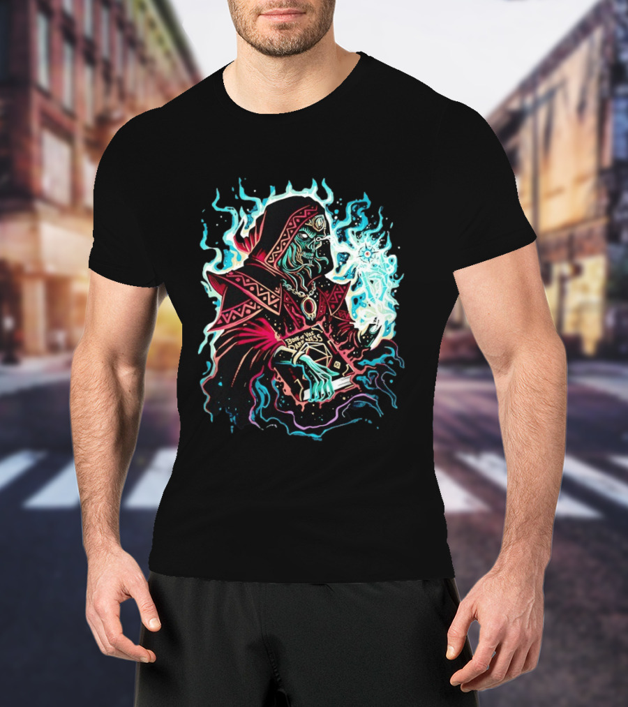 The Arch Lich Archlich Book Of Darkness Magic Dungeons And Dragons T-Shirt